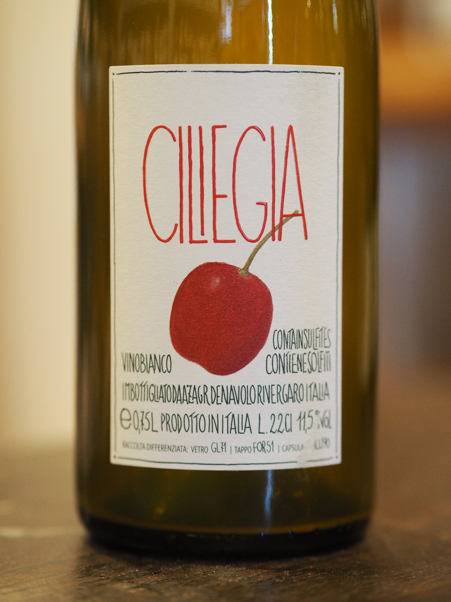 Denavolo / Ciliegia デナーヴォロ / チリエージャ 2022 白