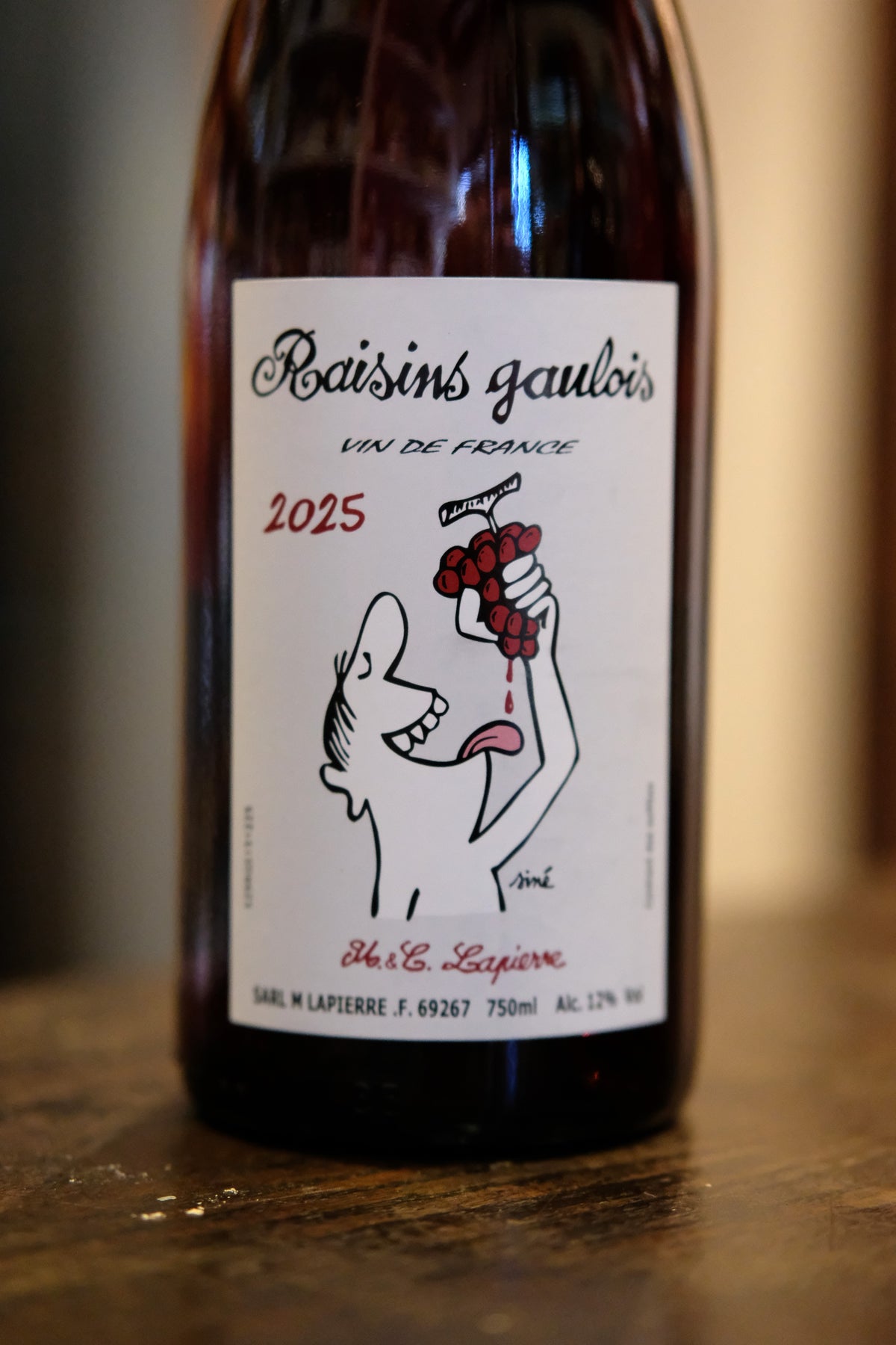 マルセルラピエール　Raisins Gaulois 2025 / レザン ゴーロワ 2025　赤
