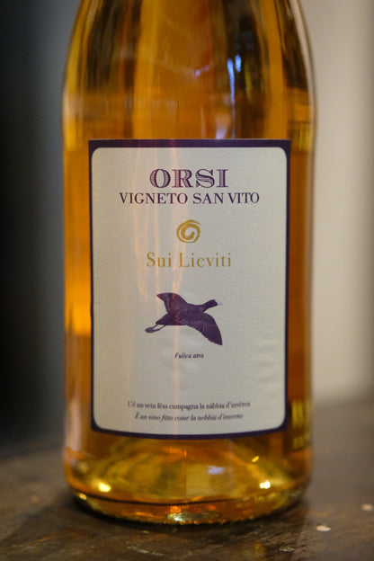 オルシ ヴィニェート サン ヴィート / スイ リエヴィティ ヴィーノ ビアンコ フリッザンテ ORSI Vigneto San Vito / Sui Lieviti Vino Bianco Frizzante 2023(L-SVPSL2023)　白微泡