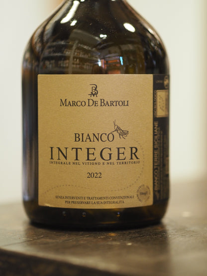 デ バルトリ / インテジェル ビアンコ (グリッロ)　De Bartoli / Integer Bianco(Grillo) 2022 白(醸し)