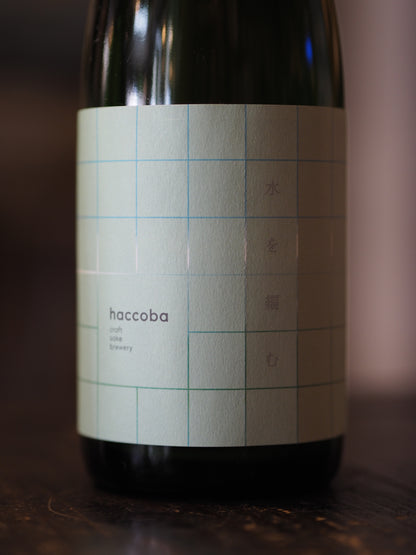 haccoba　水を編む　-半谷啓徳-【要冷蔵】500ml