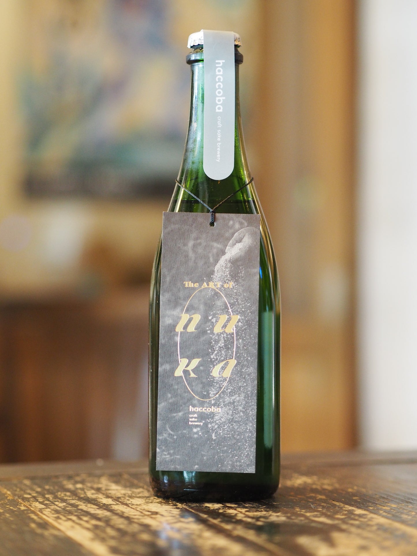 haccoba　The art of NUKA -Barrel Aged-【要冷蔵】　500ml