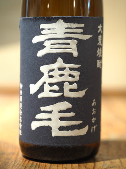 大麦焼酎　青鹿毛　25度　1.8Ｌ　
