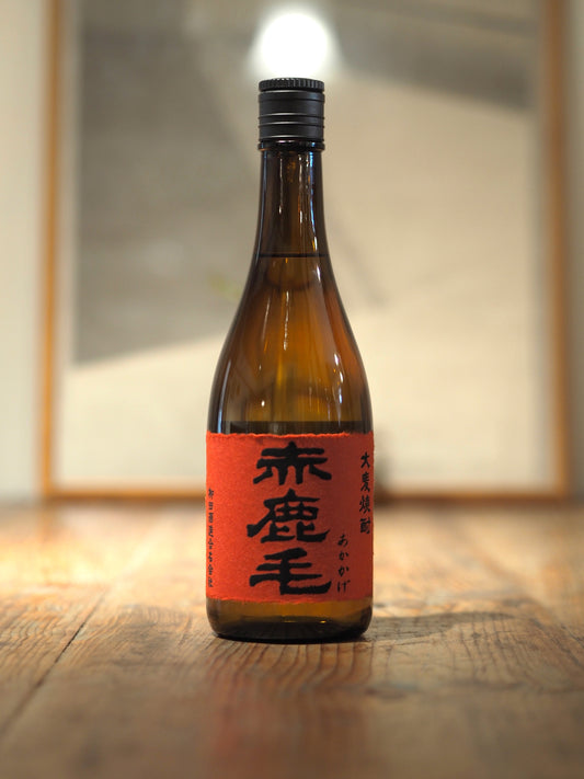大麦焼酎　赤鹿毛　25度　720ml