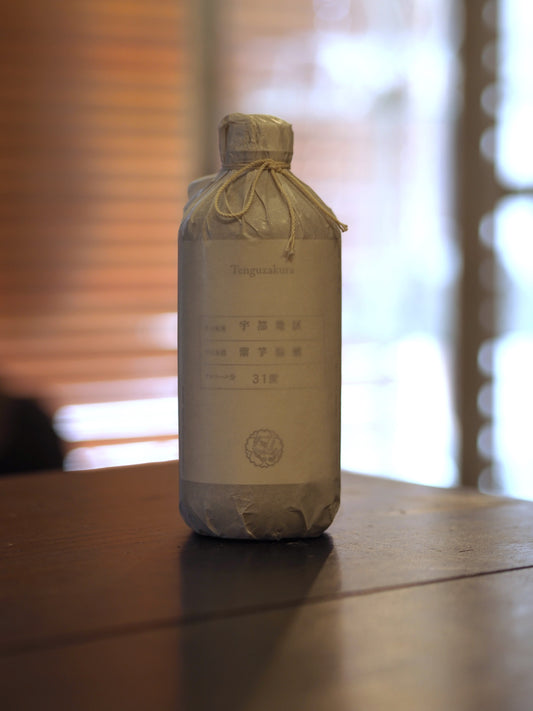 天狗櫻　紫芋混植　原酒　31度　500ml
