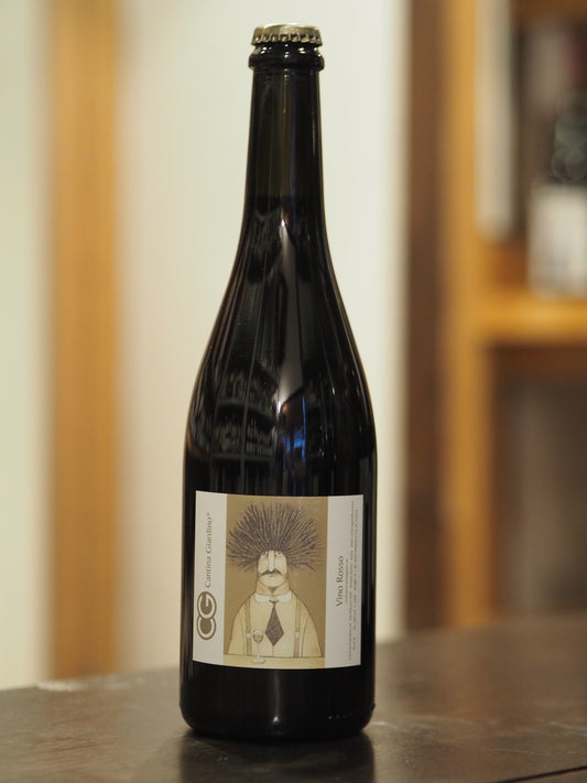 カンティーナ ジャルディーノ　Vino Rosso Frizzante　ヴィーノ ロッソ フリッザンテ　2015　赤微泡