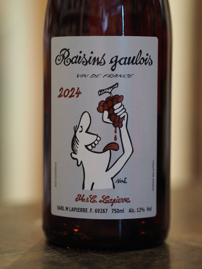 マルセルラピエール　Raisins Gaulois 2024 / レザン ゴーロワ 2024　赤