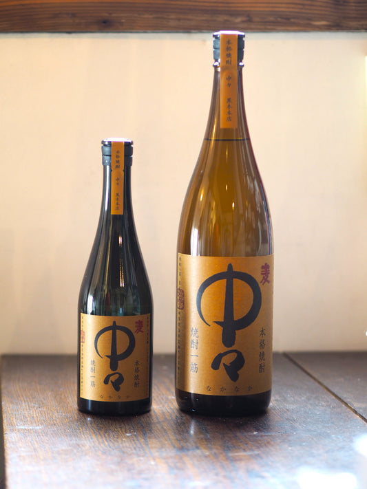 本格麦焼酎　中々　720ml　黒木本店