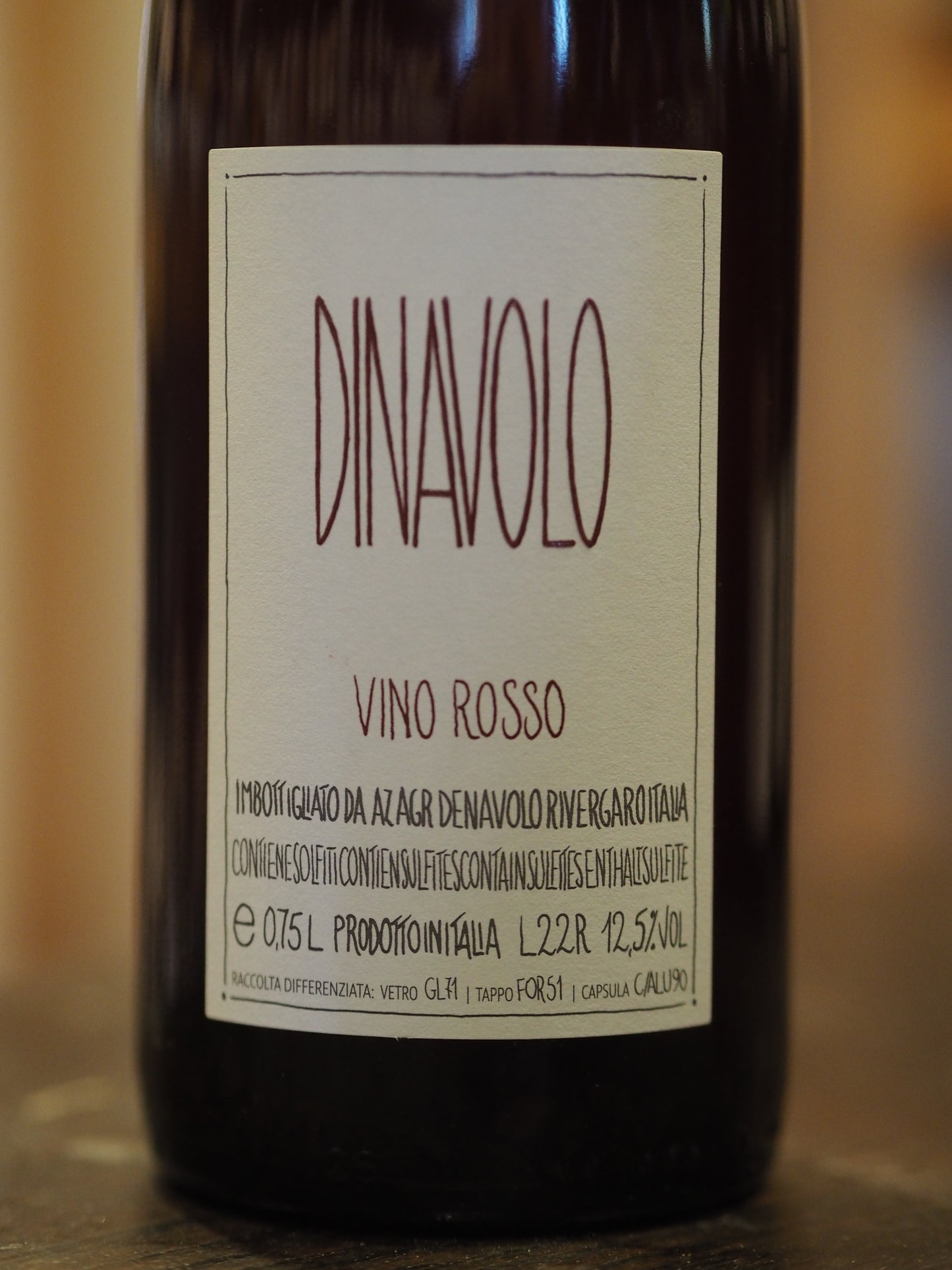 Denavolo / Dinavolo Rosso デナーヴォロ / ディナーヴォロ ロッソ　2022　赤